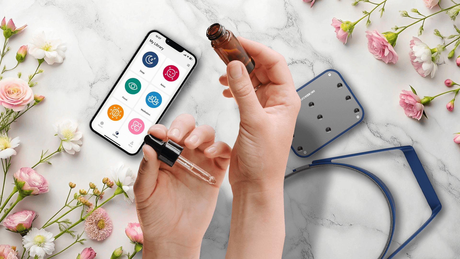 How Essential Oils Can Enhance Your NeuroVIZR Session