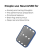 NeuroVIZR Device - Light Sound Brain Wellness Device