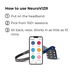 NeuroVIZR Device - Light Sound Brain Wellness Device