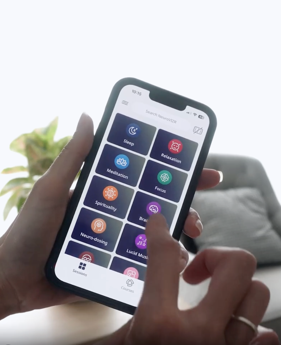 NeuroVIZR | Light & Sound Brain Wellness Device