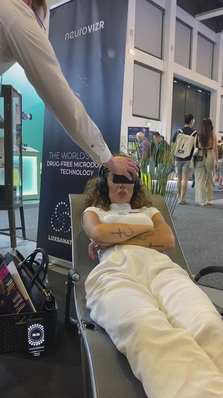 NeuroVIZR Device - Light Sound Brain Wellness Device